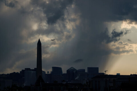 Scattered storms could soak parts of DC region Friday